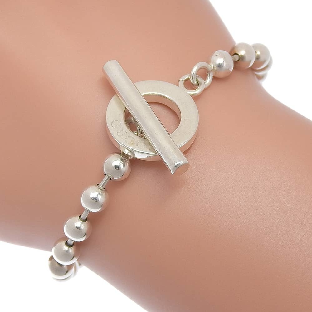 GUCCI Silver Charm Bracelet